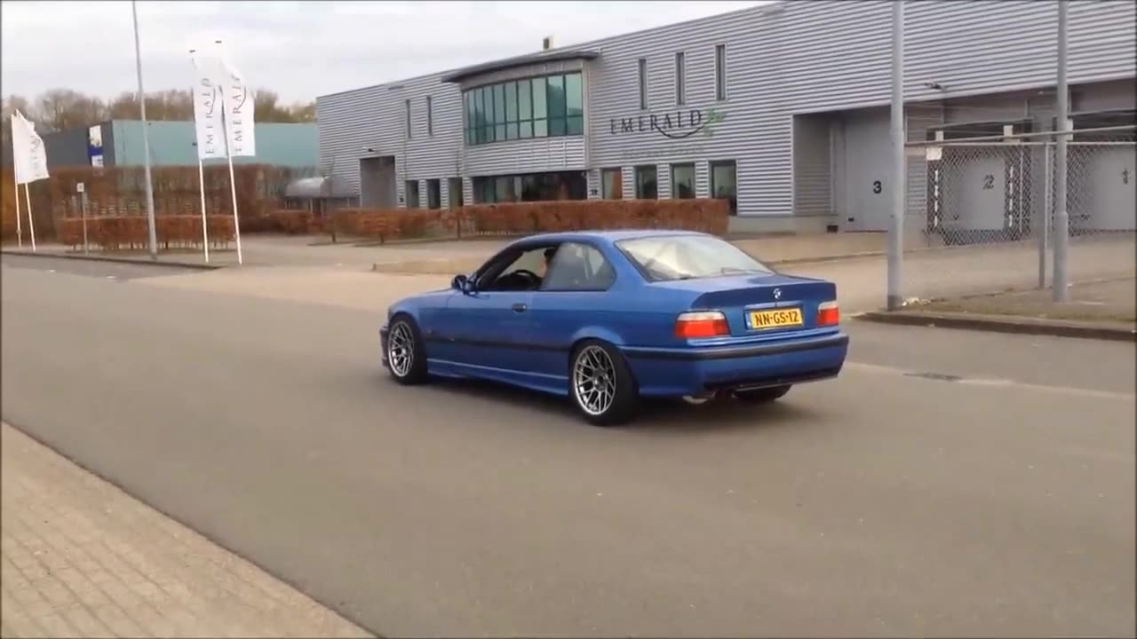 BMW E36 M3 3.2 Custom Exhaust !!