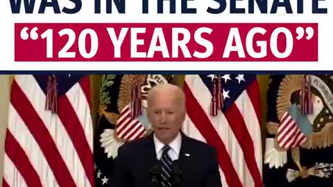 Biden Entered the Senate 120 Years Ago !?