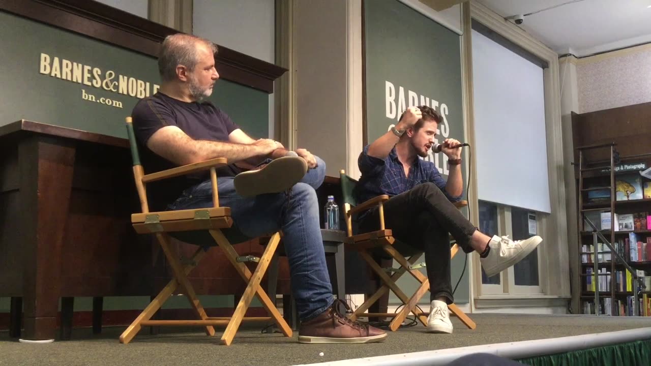 Pierce Brown Dark Age Discussion at Barnes and Noble 8/7/19