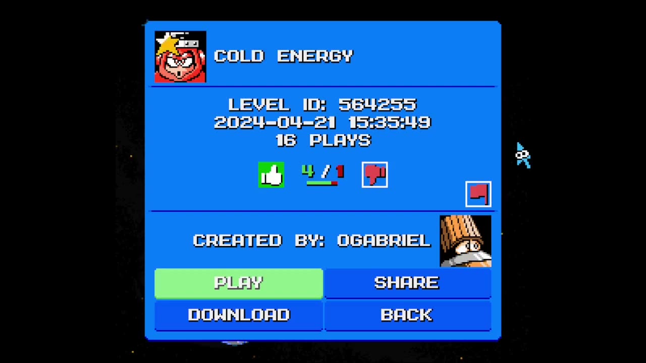 Mega Man Maker Level Highlight: "Cold Energy" by Ogabriel