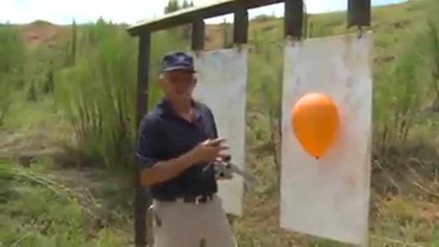 WORLD RECORD 1000 yard shot with a 9mm Hand Gun!