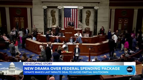 $1.2 trillion dollar government spending deal passes