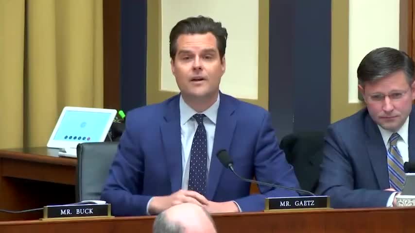 BREAKING: Matt Gaetz Enters Hunter Biden's Laptop Into the Congressional Record