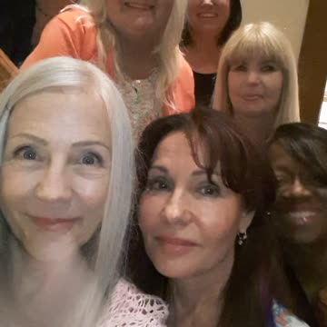 Last gals selfie at Bible Study