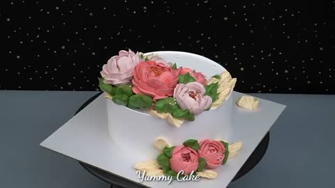 Creative cake decorating Tutorial