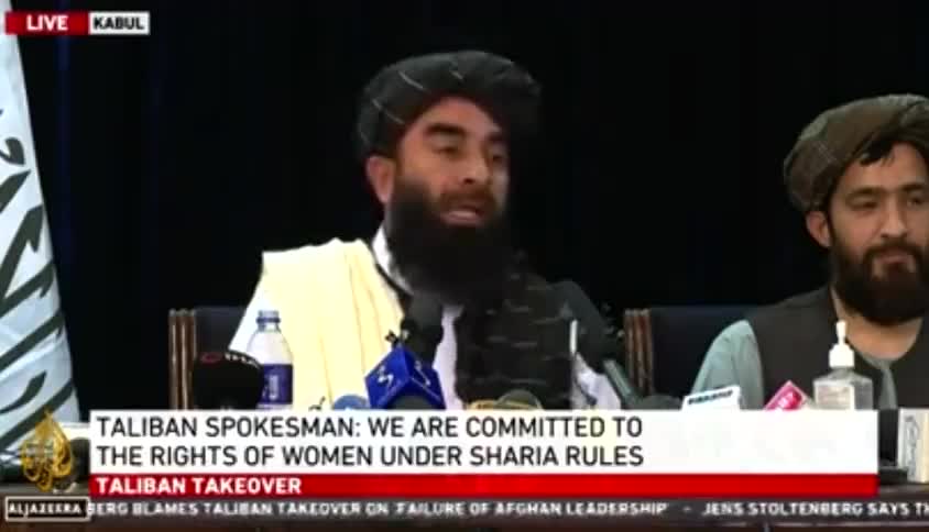 The Taliban spokesman on Facebook : US companies promote freedom of speech while still censoring it