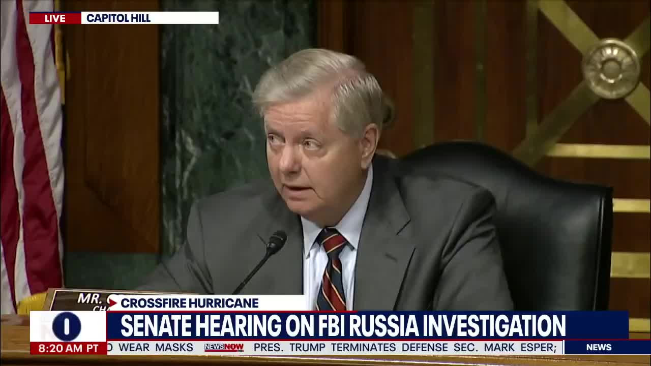 Lindsey Graham tears McCabe a new one. The hypocrisy is astounding.