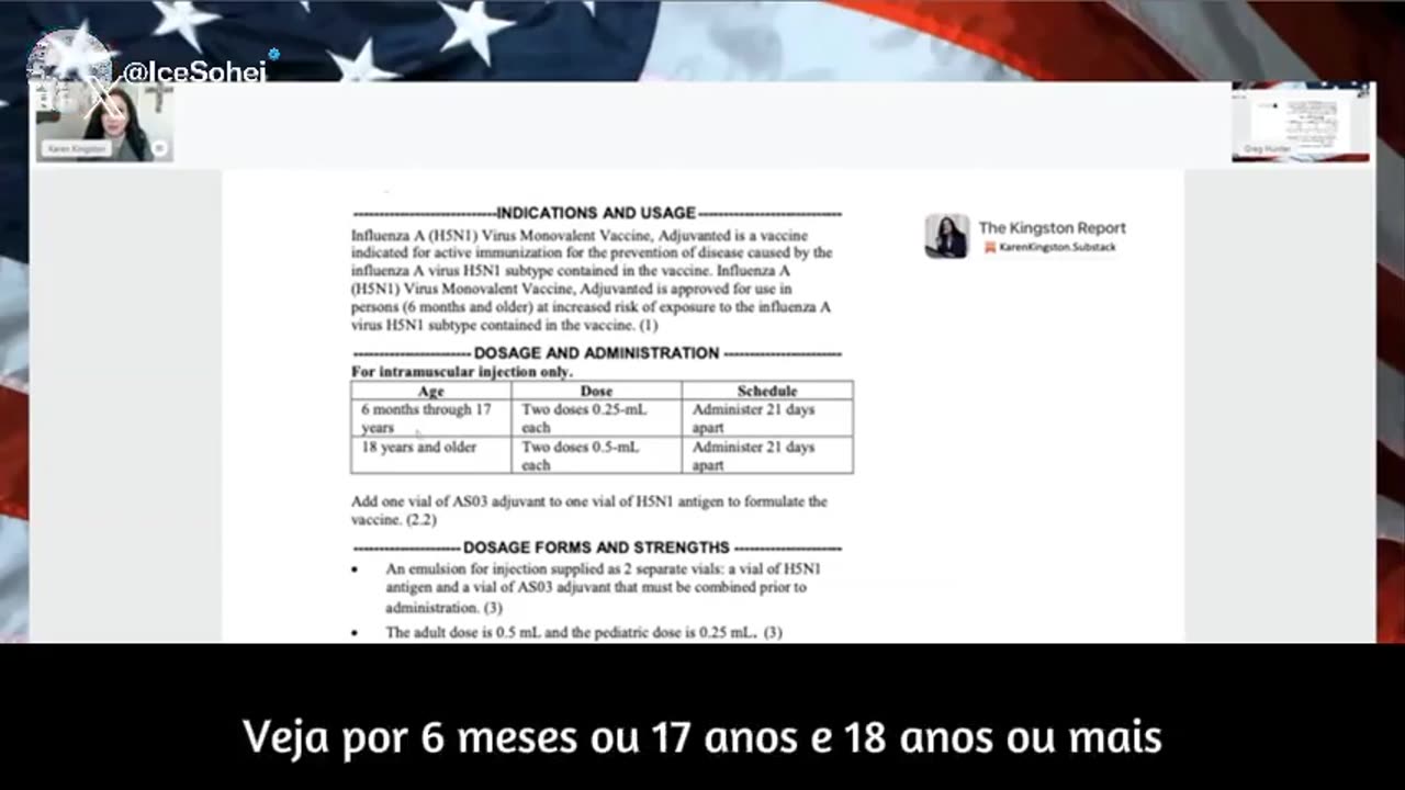 🚨 Locked And Loaded - Documento prova plano para pandemia de gripe aviária com Karen Kingston 🦠