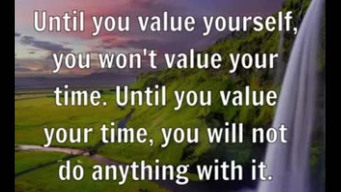 Father's wisdom to his daughter about self-Value