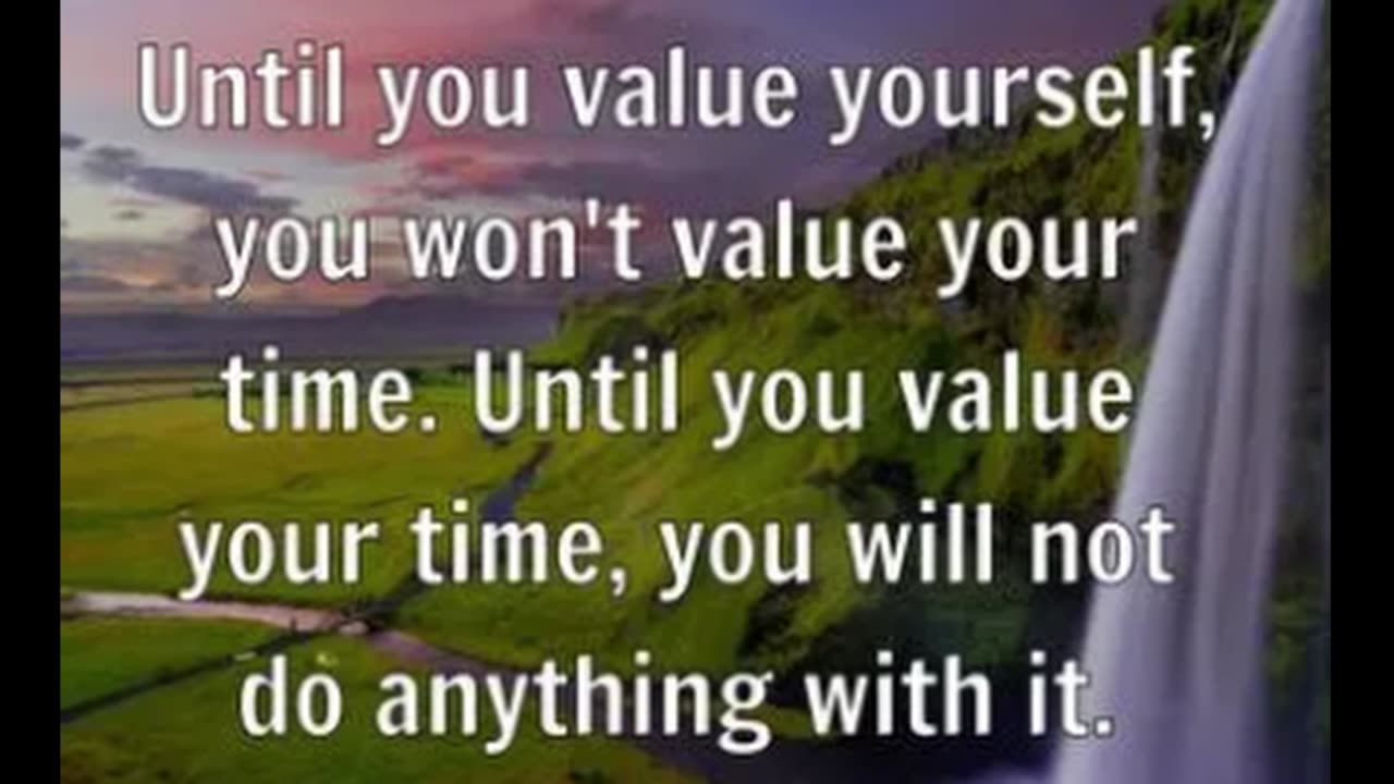 Father's wisdom to his daughter about self-Value