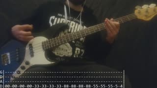 Marilyn Manson - Killing Strangers Bass Cover (Tabs)