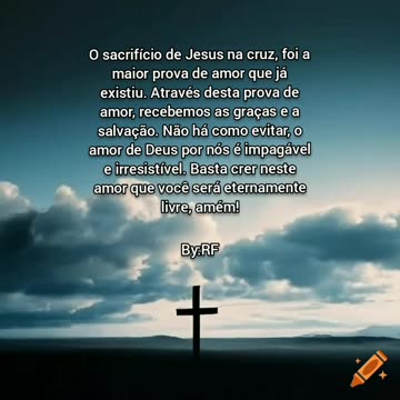 A maior prova de amor