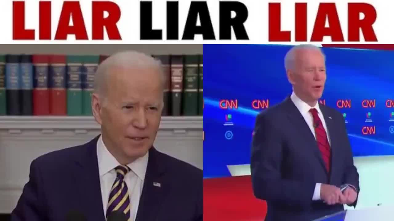 LIAR, LIAR, LIAR: JOE BIDEN