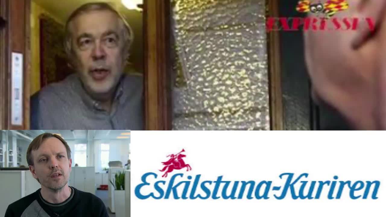 Eskilstuna-Kuriren ger sig på pensionären Jim Olsson