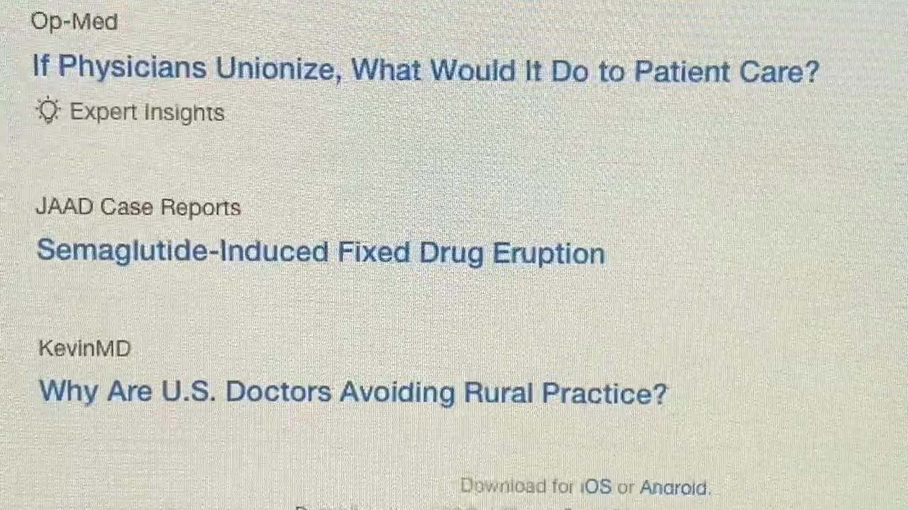 #MurphDocU #health-news: #my-thoughts after 40+ years of #practicing-medicine