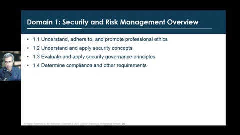 05 - CISSP Domain 1 Detailed Overview