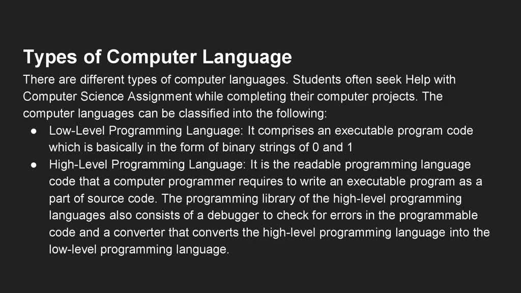 What is computer programming?