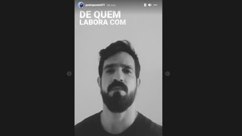 militante de esquerda ameaçando bolsonaristas em seus stories