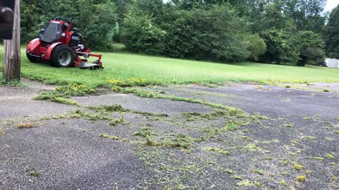 Ferris SRS 48” stand-on Mower (time lapse)