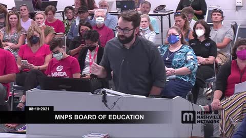 Matt Walsh goes on rant against face coverings on kids at school board meeting