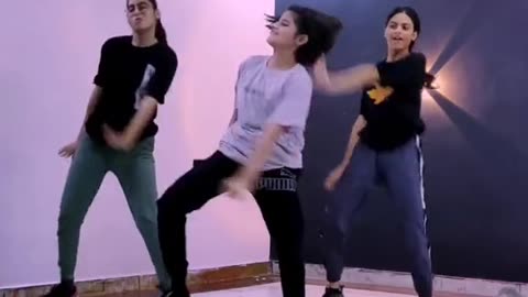 Girls dancing on Punjabi music