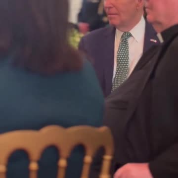 Joe Biden was spotted crying and singing along with his favorite hymn "On Eagle’s Wings."