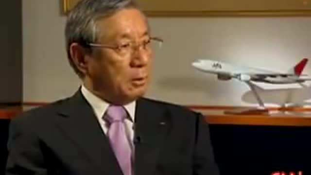 The CEO of Japan Airline JAL in its modesty no western CEO can compare