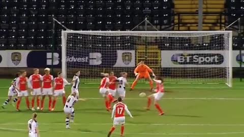 The smartest free kick in football