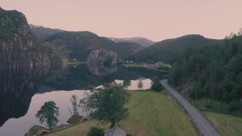 Aerial Shot of a Landscapee