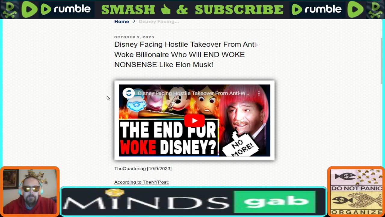 Humpday Potpourri Ep. 121: Free Will, Conspiracies for Kids and Hostile Takeover of Disney