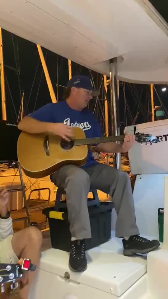 G Dock crew singing the night out