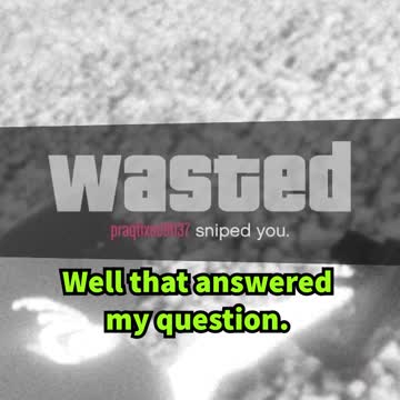 Ecola Man Gets Sniped 💀