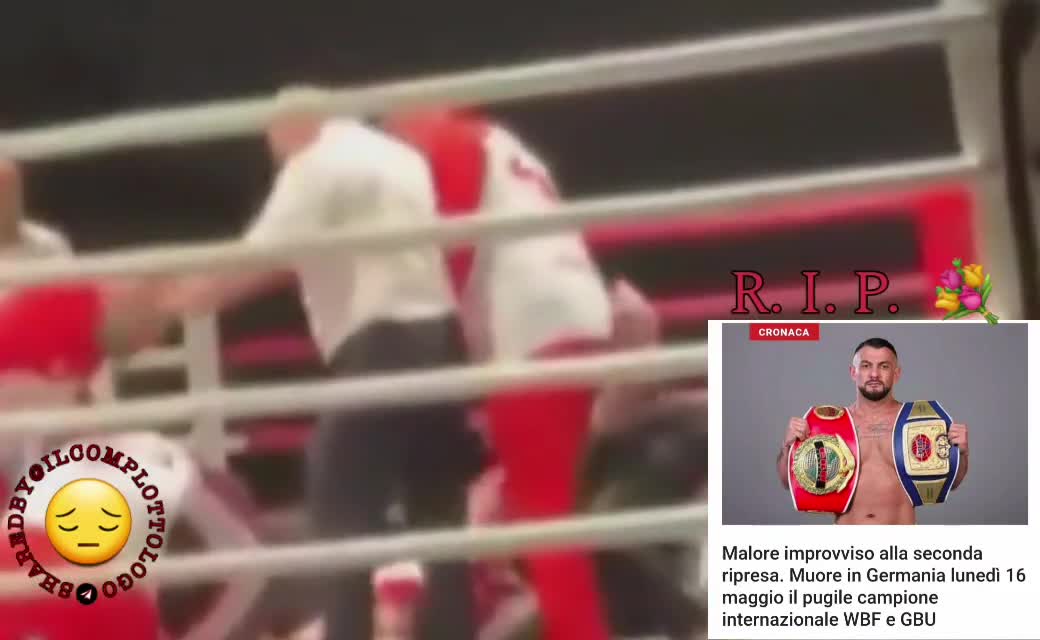 MUORE SUL RING IL PUGILE TEDESCO MUSA ASKAN YAMAK.