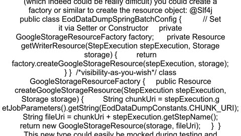 How to mock private methods in whenthenReturn statements in springbatch testing