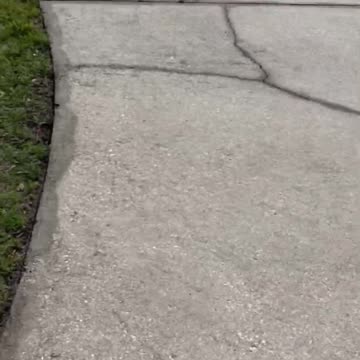 Making The HOA Happy - Power Washed Driveway, Now Leave Me Alone!
