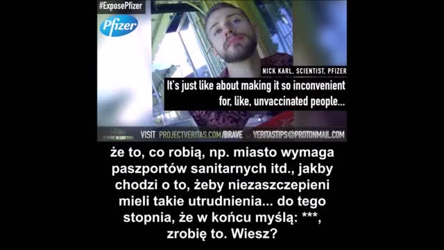 BREAKING MUST WATCH Pfizer Employee Tells The TRUTH !! TNTV