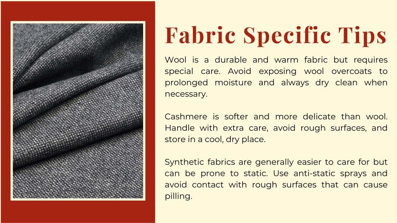 Care and Maintenance Tips for Your Men's Overcoat