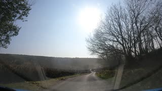 Driving in Dartmoor speedlapse