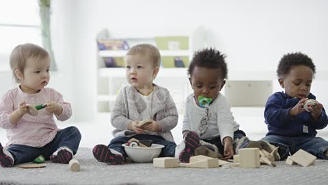 Cute Babies are enjoying their holidays after study