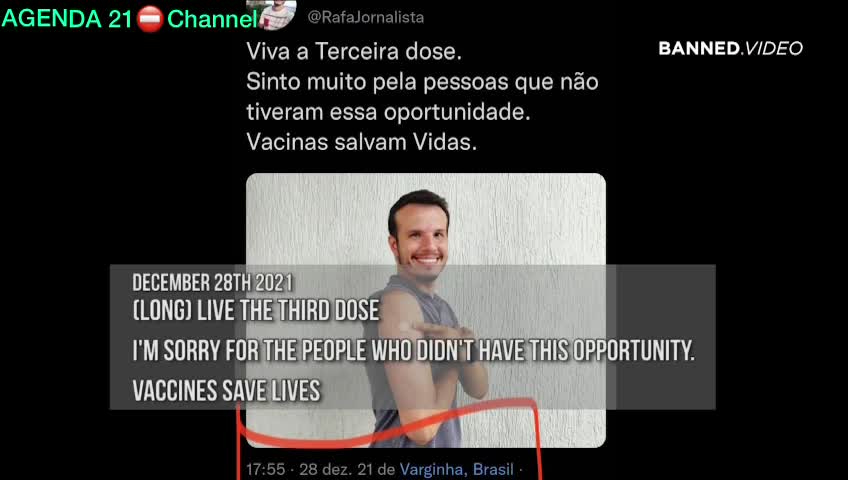 VAXX VICTIMS #29: Brazilian Journalist Collapses & Has Heart Attack Days After 3rd Covid Shot