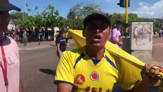 Vídeo de manifestante