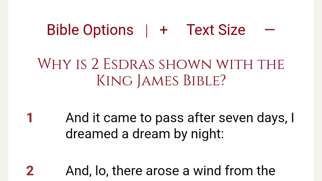 THE BEGINNING OF 2 ESDRAS THE 13TH CHAPTER
