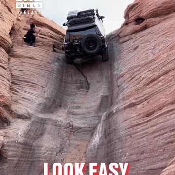 Unstoppable SUV tackles steep hill!