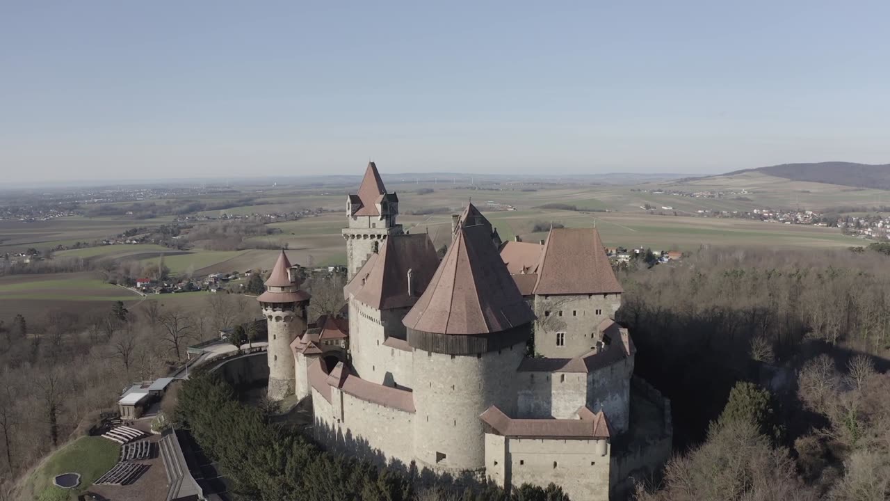 Castles| Nature 4K | Nature Sound | ASMR | Drone Shots | Relaxing Healing Calming Sleep Music