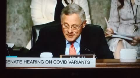 Richard Burr "Oranges for Senator Kaine"Hearse outside Capital