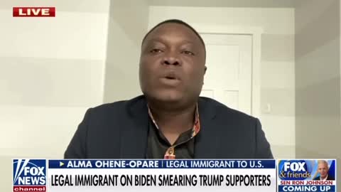 Proud Legal Immigrant Shares Message for Biden.