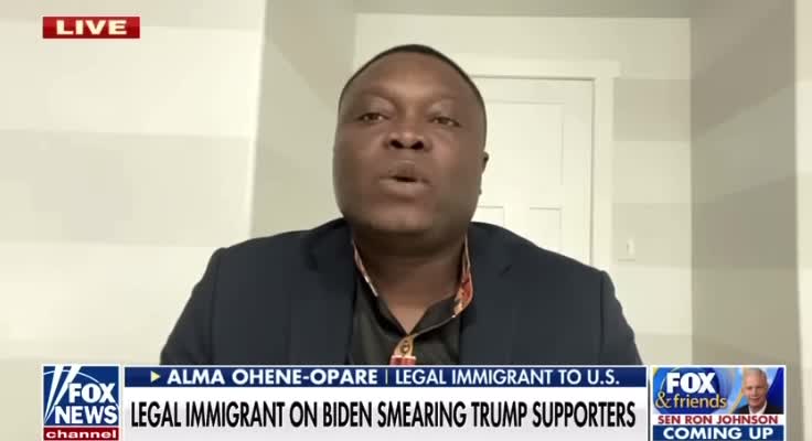Proud Legal Immigrant Shares Message for Biden.