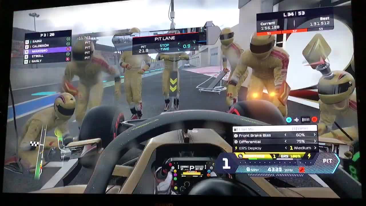 F1 2020 MY TEAM JPO CAREER MODE S5 PART 98 FRANCE GP BAD Q3 AND START FORGOT TO FULL TC TO MOVED UP