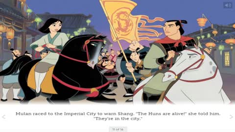 Bedtime story | Disney's Mulan Story