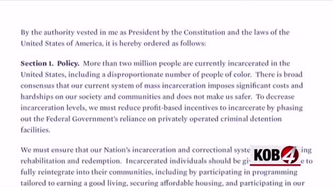 Biden bans private prisons
